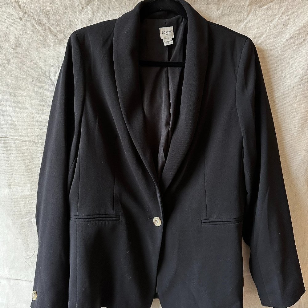 J.Crew Black Blazer - Size 12